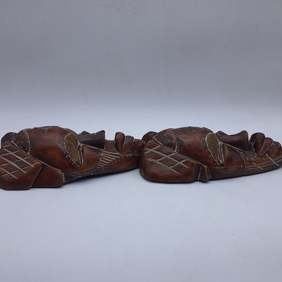 Pair of Tikar Masks From Cameroon - Picture 7 of 11